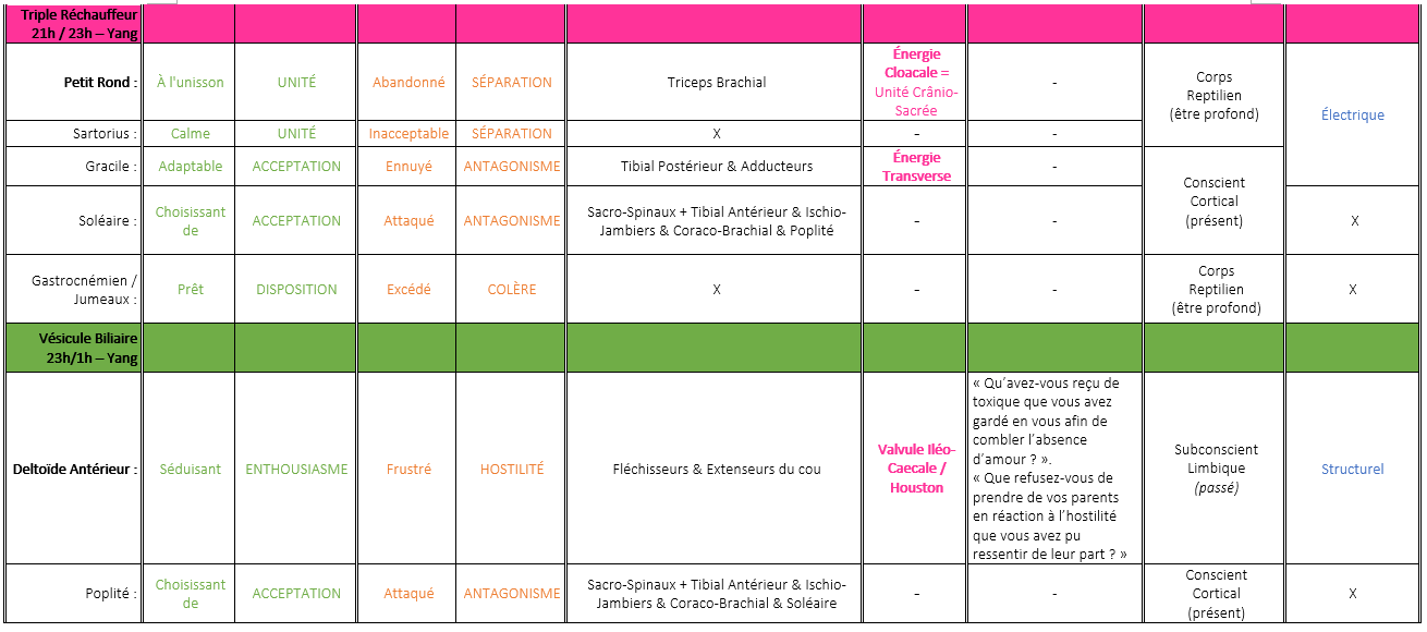 Tableau de synthese 4