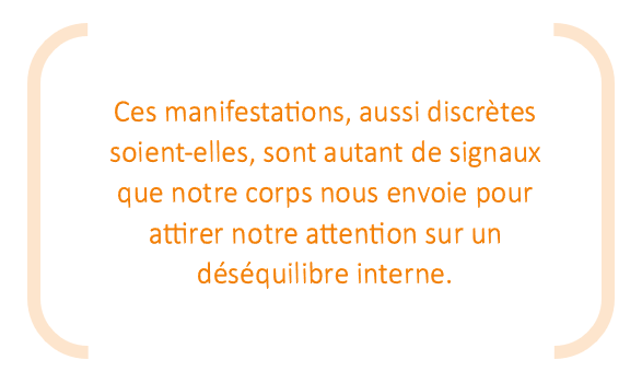 texte signaux du corps